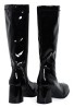 Ladies Womens Fancy Dress Party GO GO Boots 1960s & 1970s Black