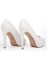 Womens Drag Queen Cross Dresser Peep Toe Court Shoes